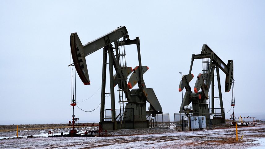 Pumpjack at Williston Williams County North Dakota United States