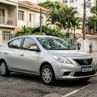 Nissan Versa V-Drive: espaço interno e robustez mecânica