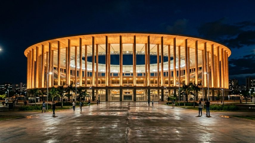 Projeto de Eduardo Castro Mello para 72 mil: maior palco esportivo da capital