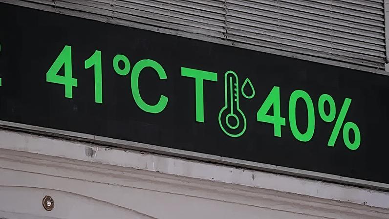 Onda de calor no Vietnã faz as temperaturas ultrapassarem 40º C