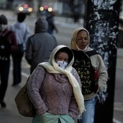 Temperaturas caem na 1ª onda de frio de 2026; há possibilidade de neve