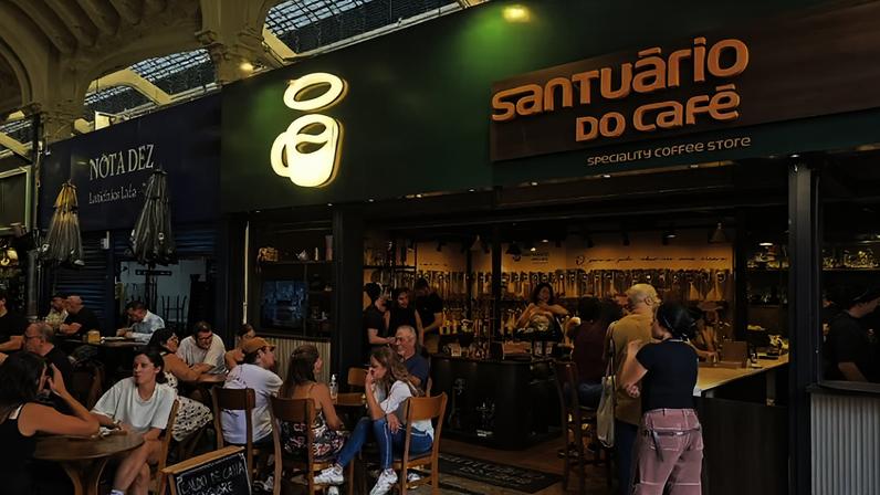 Santuário do Café fica no Mercadão de São Paulo