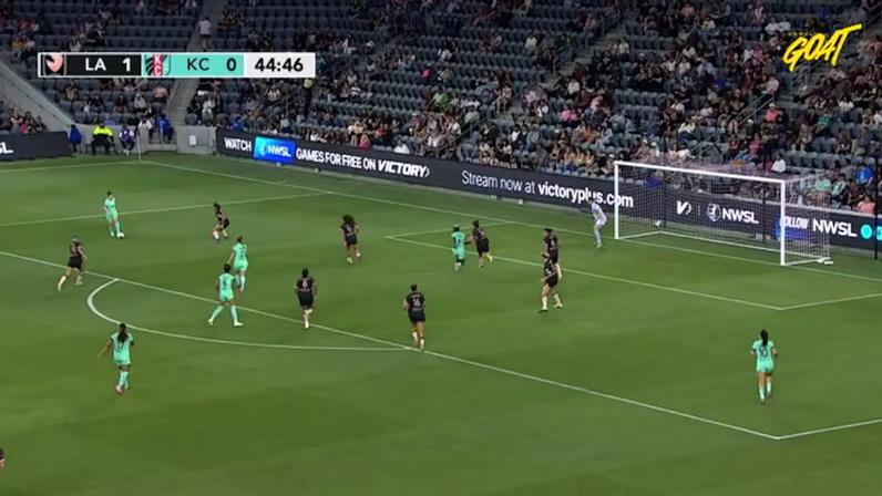 Angel City (W) - Kansas City (W) 1 - 1 | GOL - Ally Sentnor