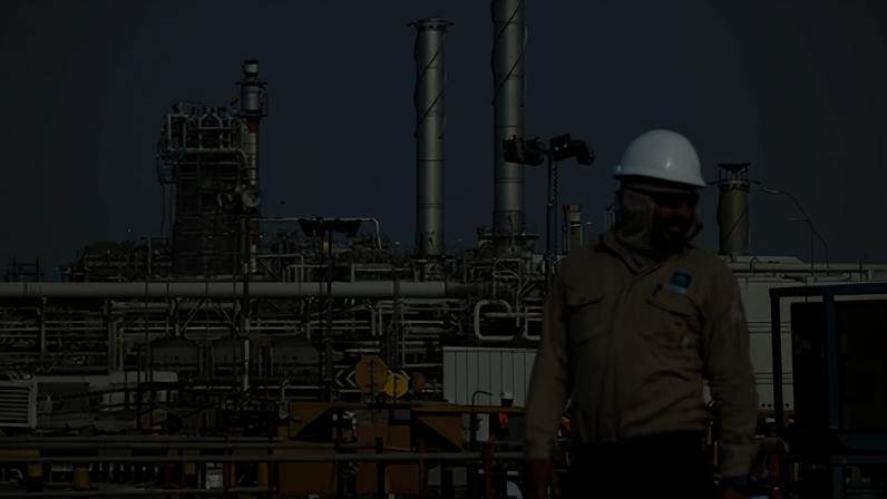 Instalaciones de la petrolera saudí Aramco, en una imagen de archivo.