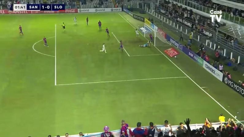 Melhores momentos: Santos 2 - 2 San Lorenzo (CONMEBOL Sudamericana)