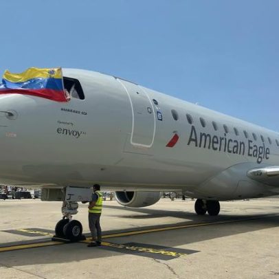 American Airlines reabre voos entre EUA e Caracas