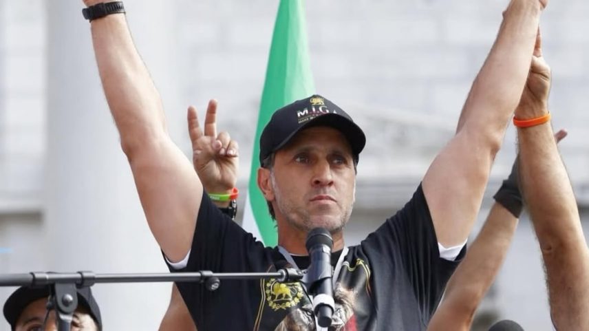 Ali Karimi é ativo em protestos no Irã.