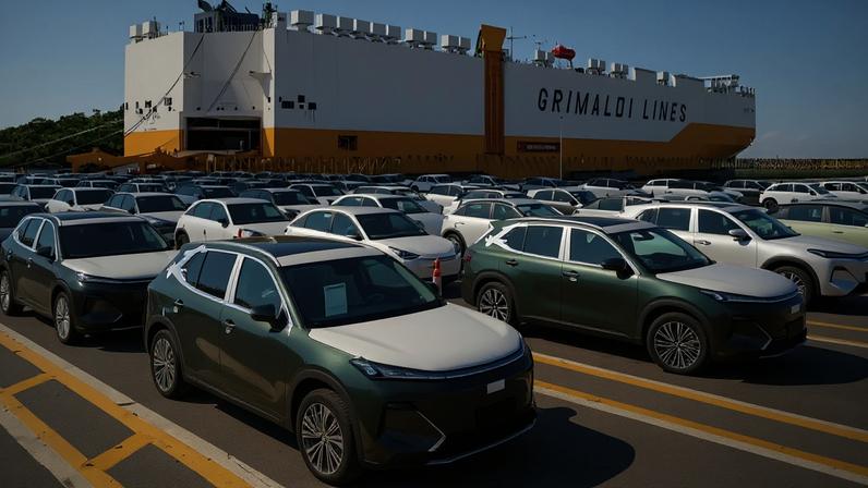INVASÃO - Carros da Geely desembarcam no Porto de Paranaguá (PR): nova realidade do mercado (Geely/.)