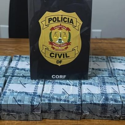 Homem é preso por lavagem de dinheiro após sacar R$ 1 milhão no DF