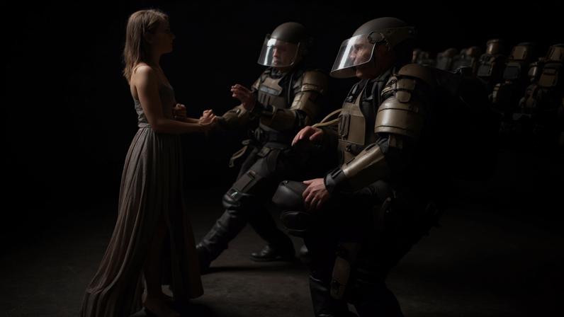 Photographer Jonathan Bachman was a finalist for the Pulitzer Prize for capturing a photograph of Ieshia Evans being arrested in Baton Rouge, Louisiana. It was Evans’ first protest, and Bachman’s first time covering one. The photo was included in The New York Times’ “The Year in Pictures 2016,” among other honors. jonathan bachman / reuters. Shepard Fairey—a prolific artist and activist who often addresses social and political issues in his work—was invited by the authors of ‘Protest’ to interpret Bachman’s photograph for the book. Image credit to Shepard Fairey. Image Courtesy of Patagonia Books.