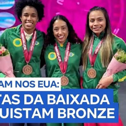 Atletas de wrestling da Baixada Santista conquistam bronze nos EUA