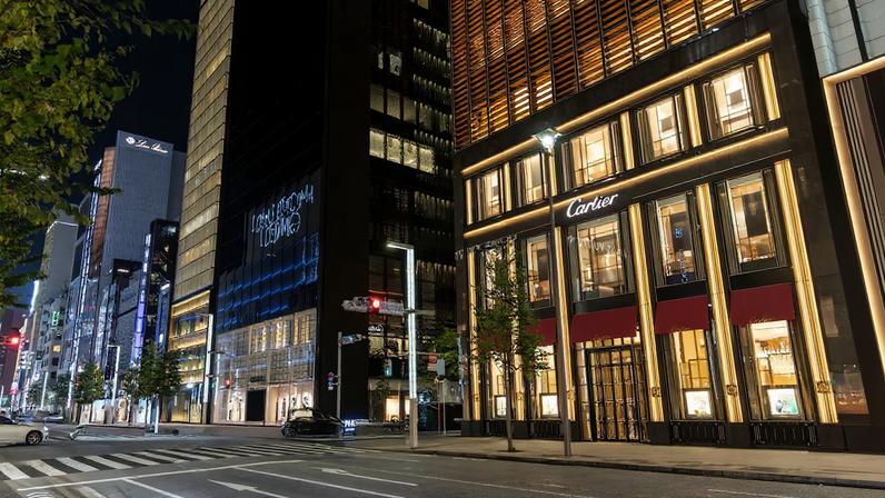 A Cartier store in Japan