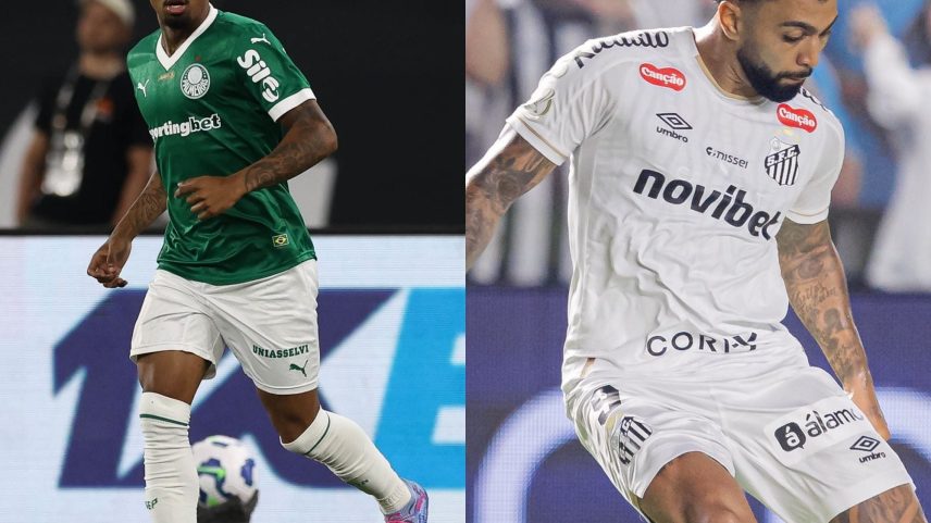 Palmeiras defende liderança do Brasileirão contra o Santos neste sábado