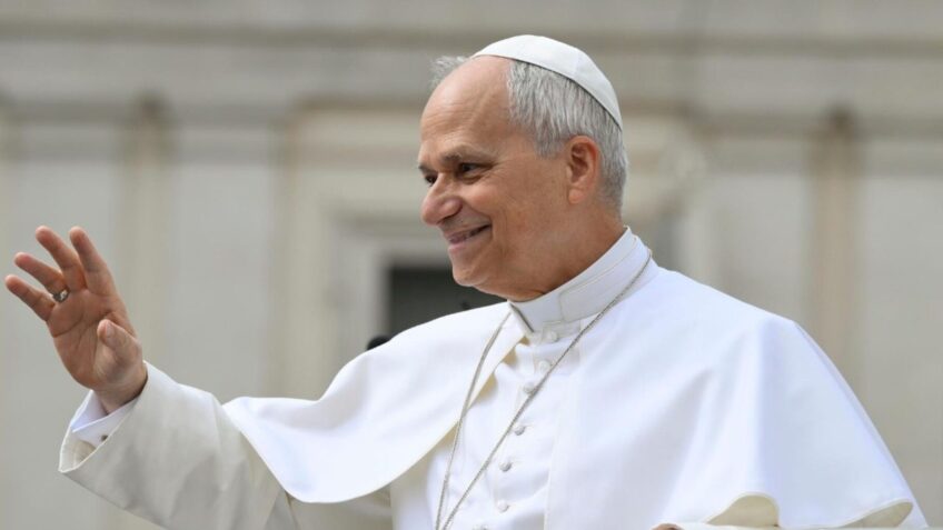 Papa leao XIV via Vatican Media