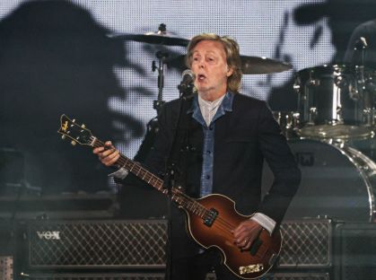 Durante show em São Paulo, Paul arriscou o português com frases como "o pai tá on"