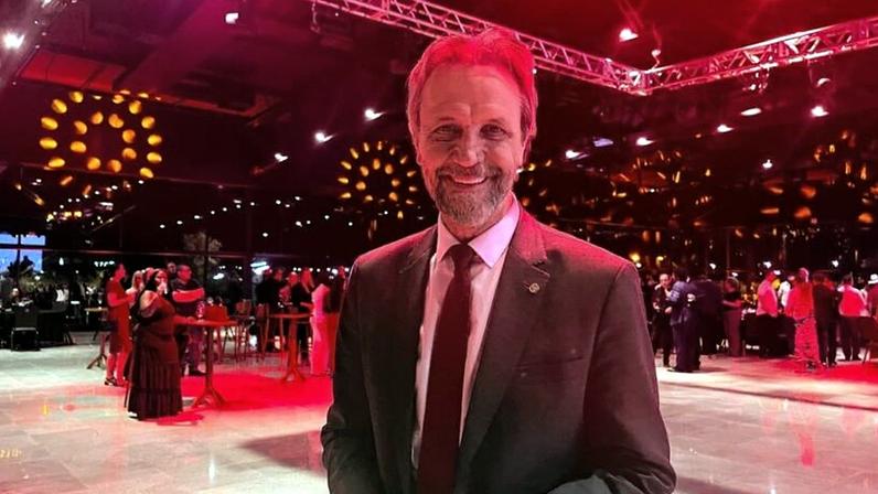 O líder do PT na Câmara, Pedro Uczai, foi um dos políticos presentes no jantar de arrecadação do partido, em Brasília, para as campanhas eleitorais deste ano