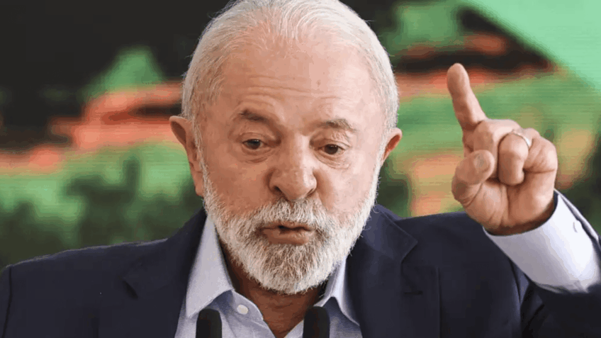 Na imagem, o presidente da República, Luiz Inácio Lula da Silva