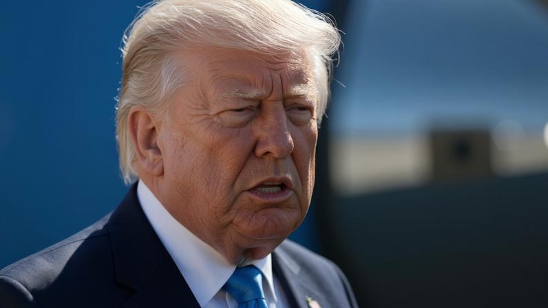 Presidente dos EUA, Donald Trump, em Maryland 20 de maio de 2026