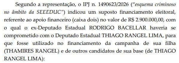 Presidente da Alerj promete R$ 2,9 milhões para campanha | Foto: Reprodução