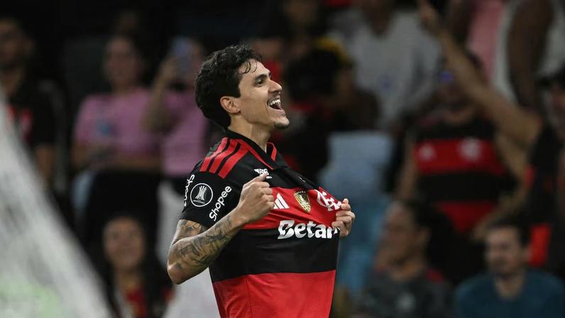 Pedro fez o gol da vitória do Flamengo no Maracanã.