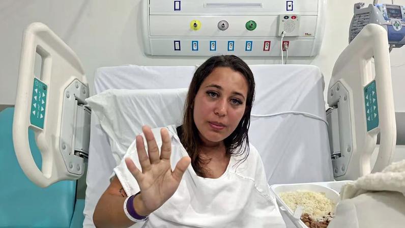 Bruna Damaris Sant’anna da Silva, de 26 anos, foi encontrada por pescadores, e foi levada para o Hospital Municipal Governador Mário Covas Júnior, em Ilhabela.