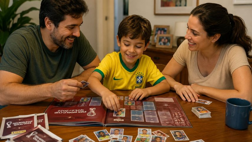O segredo é transformar as figurinhas em rituais de conhecimento e memórias afetivas