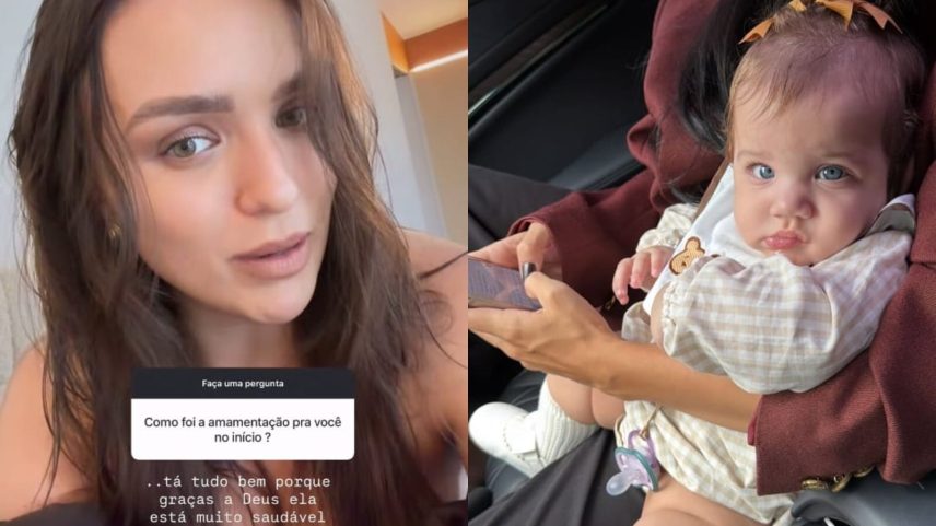 Rafa Kalimann procura fonoaudióloga para filha por medo de língua presa