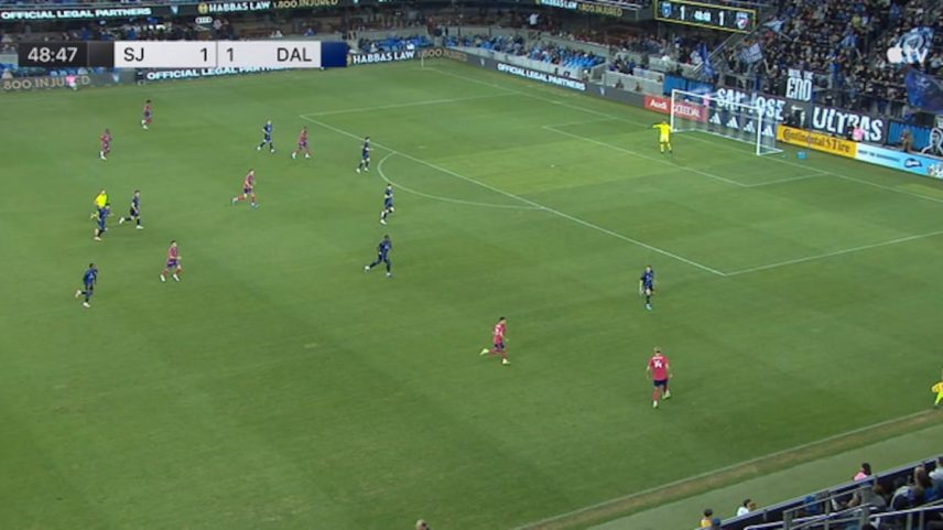 San Jose Earthquakes - FC Dallas 1 - 2 | GOL - Petar Musa