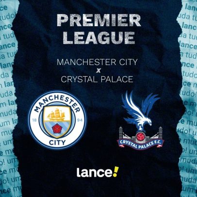 Manchester City x Crystal Palace: onde assistir, horário e escalações
