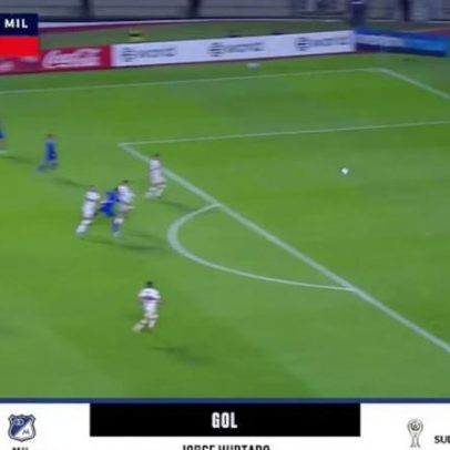 Hurtado empata pelo Millonarios no Morumbi contra o São Paulo