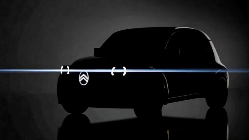 Teaser do Citroën 2CV