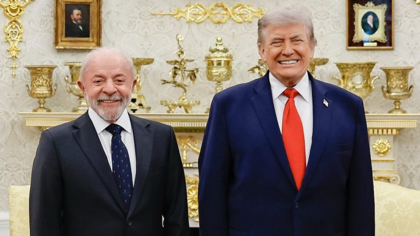 O presidente Lula se encontrou com Donald Trump na semana passada, em Washington