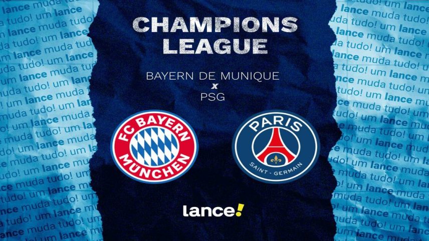 Bayern de Munique x PSG pela Champions League: horário, TV e escalações