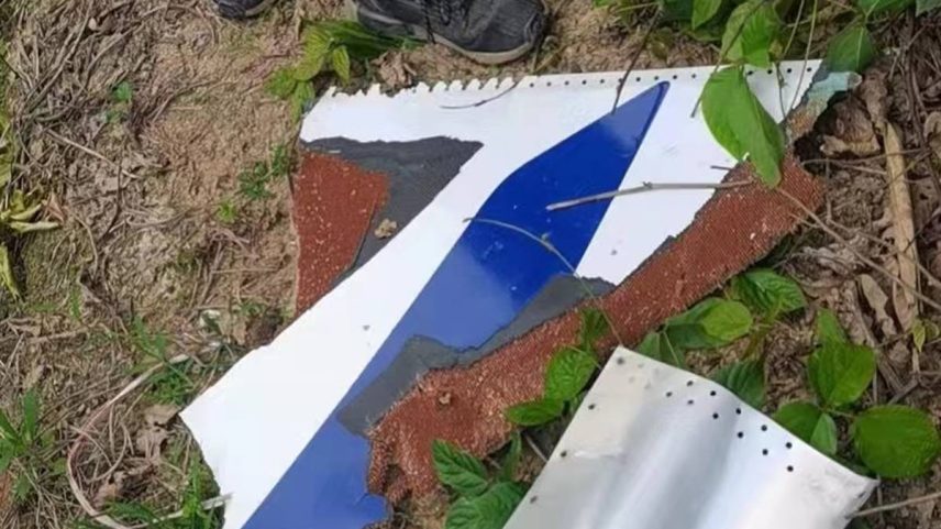 1 de 1 Queda de avião na China - Foto: Reprodução