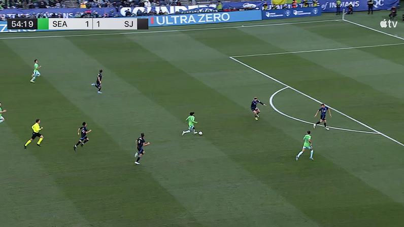 Seattle Sounders FC - San Jose Earthquakes 2 - 1 | GOL - Jesús Ferreira
