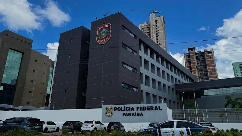 Sede da Polícia Federal, em João Pessoa