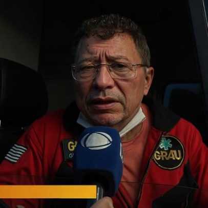 Homem soterrado em obra na marginal da Rodovia Abraão Assed, em Ribeirão Preto