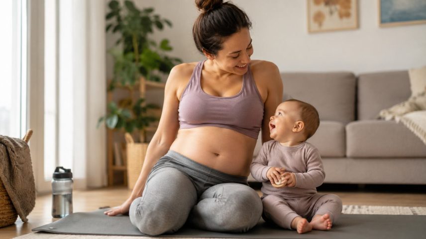 Depois da maternidade, o corpo muda. E tudo bem levar tempo para se reconhecer novamente.