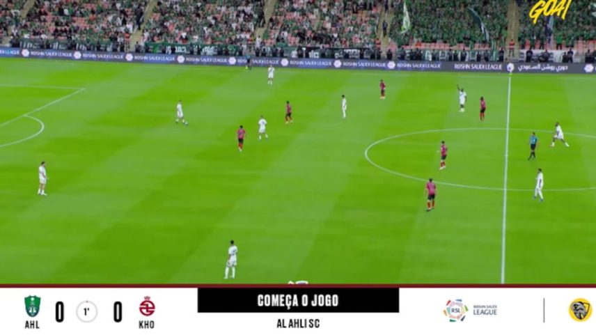 Al Ahli SC - Al Kholood 0 - 0 | COMEÇA O JOGO