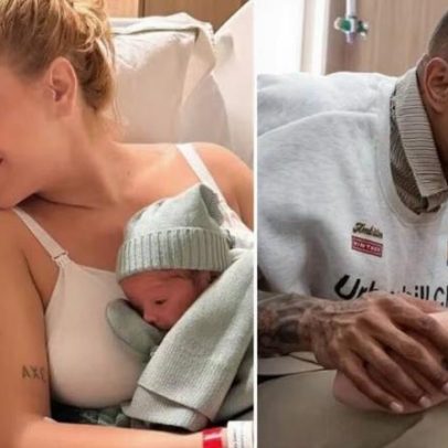 Lore mostra filha com Léo Santana conhecendo o irmão recém-nascido
