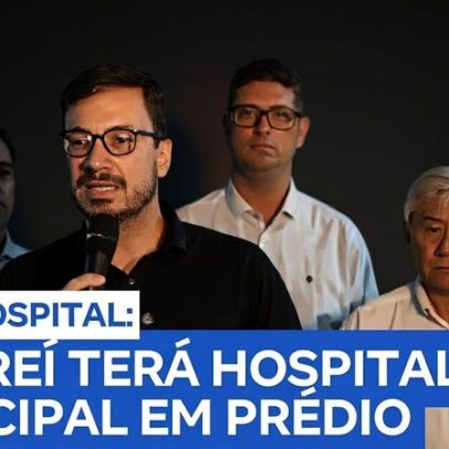 Jacareí anuncia hospital municipal em prédio de unidade particular