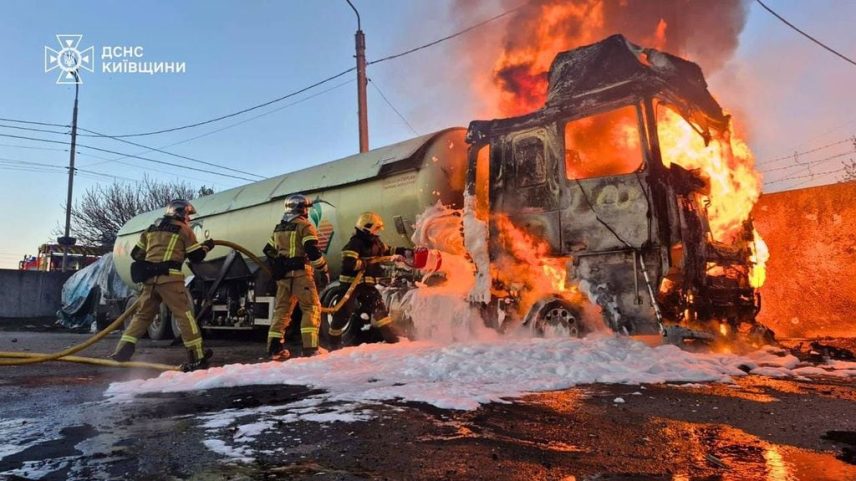 Ataques causaram destruição também na capital ucraniana, Kiev