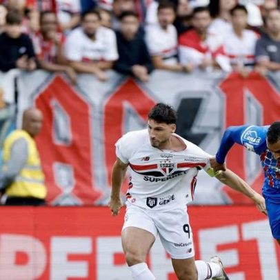 São Paulo vacila e leva gol aos 51 do 2º tempo, empata com Bahia
