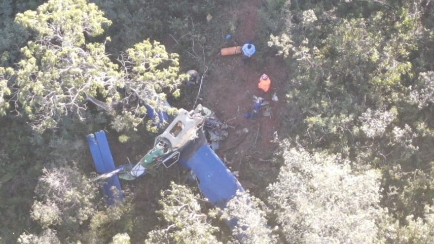 O piloto foi encontrado dentro da cabine já sem vida; causa será apurada