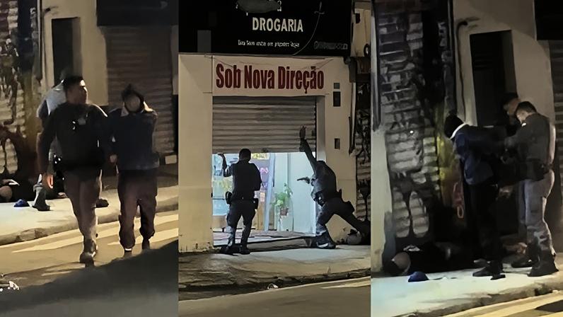 A adolescentes, de 17 e 15 anos, foram apreendidos após uma tentativa de roubo a uma farmácia na noite de terça-feira (19), em Pirituba, zona oeste de SP