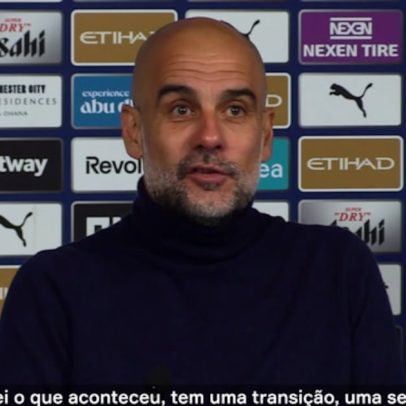 Pep Guardiola brinca que Bernardo Silva é avô e Phil Foden é garotinho