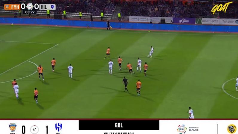 Al Feiha - Al Hilal 0 - 1 | GOL - Sultan Mandash