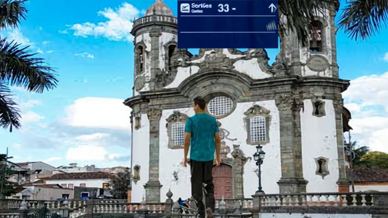 Voos três vezes por semana partindo de Confins