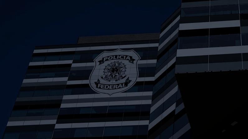 Fachada da sede da Polícia Federal