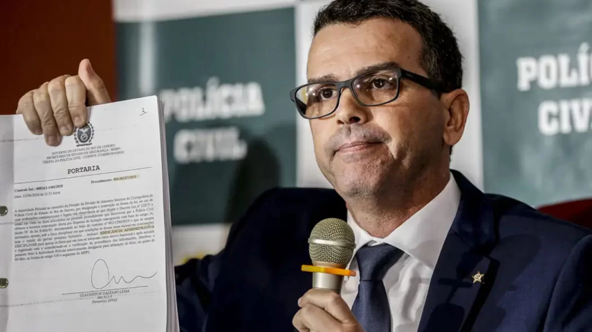 O delegado da Polícia Civil Rivaldo Barbosa, que chefiou a corporação em 2018, ano do assassinato de Marielle Franco